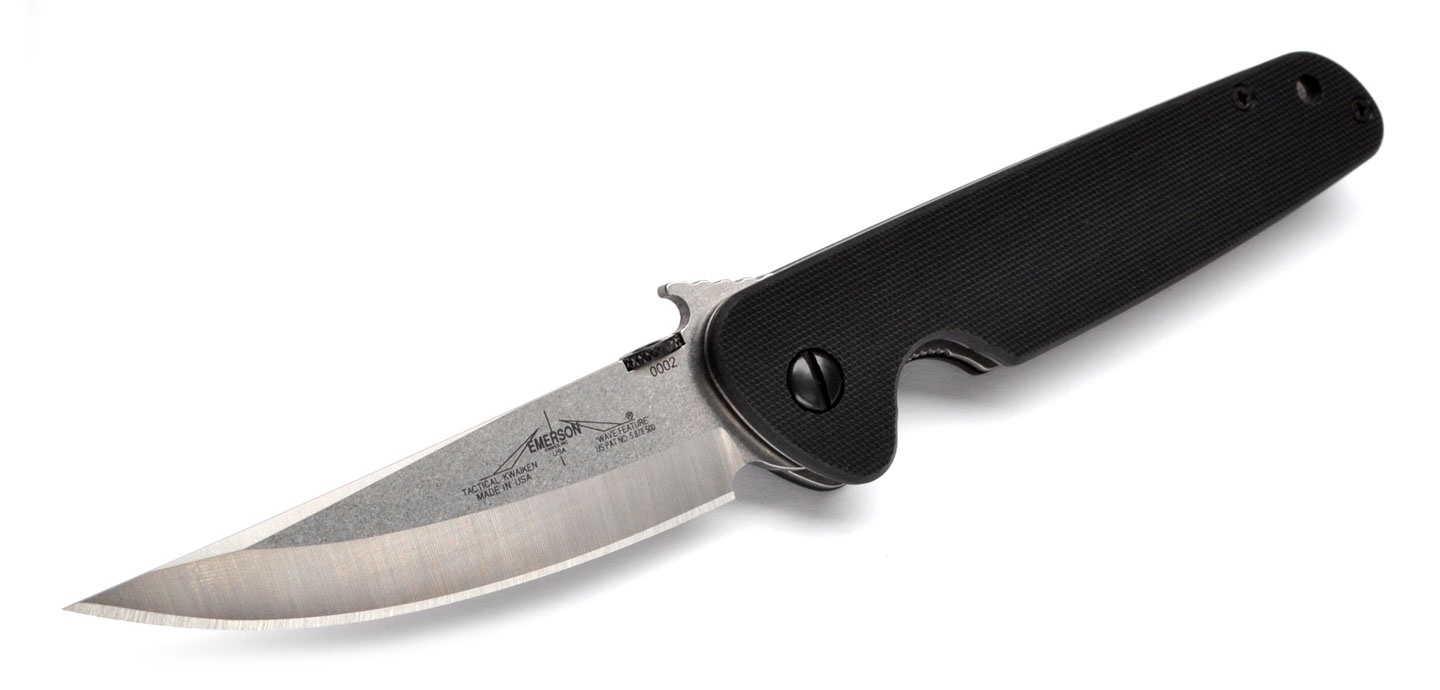 Tactical Kwaiken Signature Series model Knife by Ernest Emerson of Emerson Knives